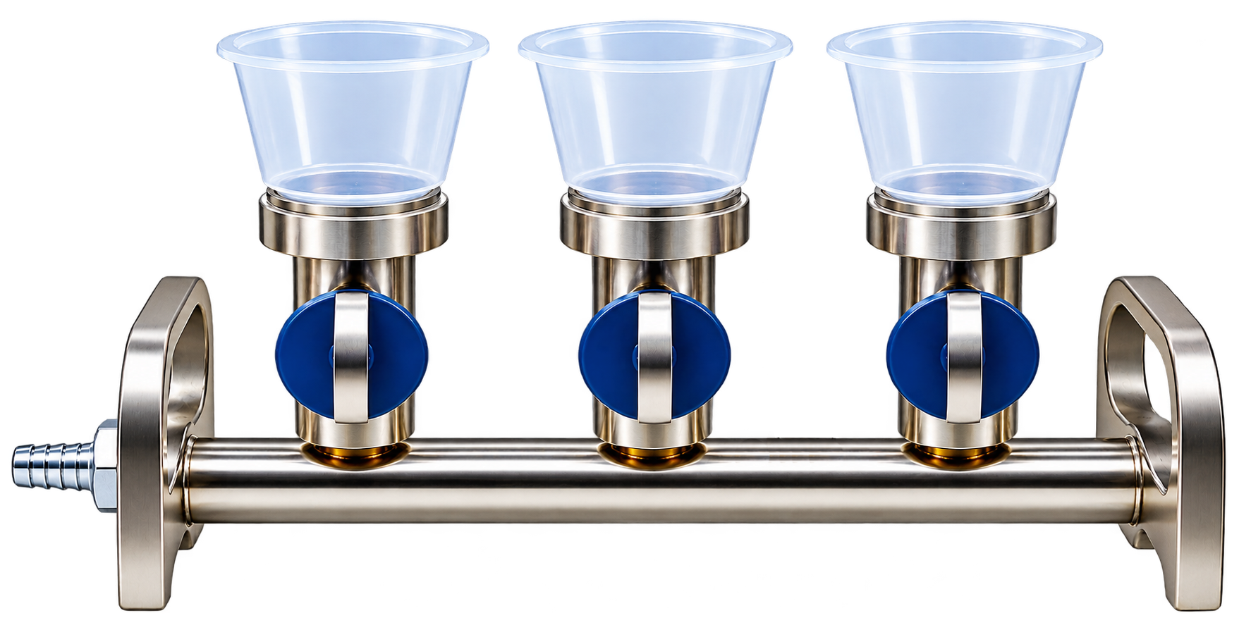 Stainless Steel Three-Station Manifold